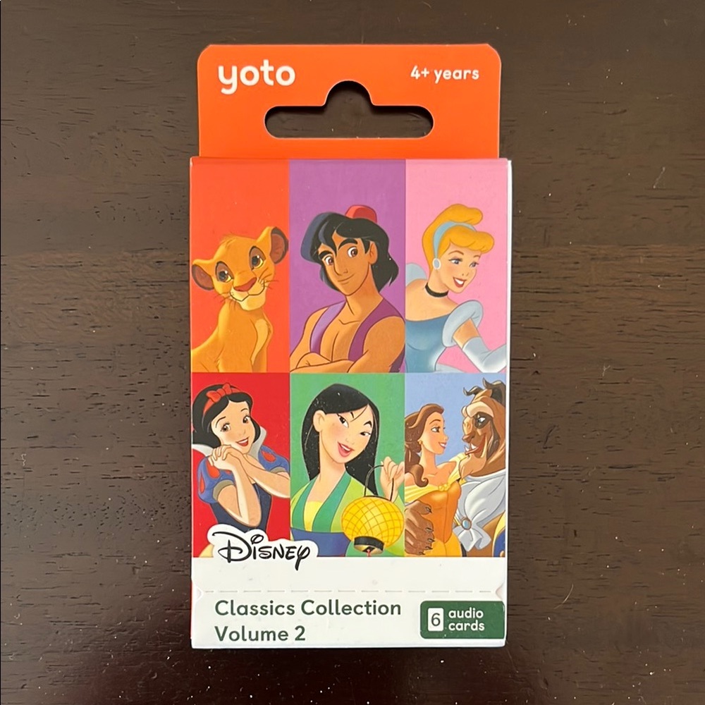 Yoto Disney Classics Collection Volume 2 Audio Cards